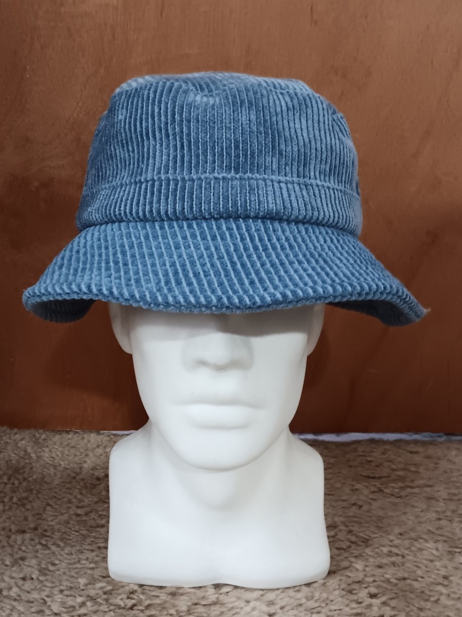 Anthropologie Navy Corduroy Bucket Hat Corduroy Bucket Hat - Pacific Blue – Blue Corduroy main image 3
