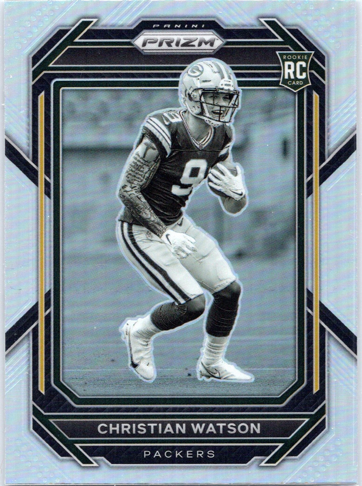 2022 Panini Prizm #314 Christian Watson Negative variation Rookie