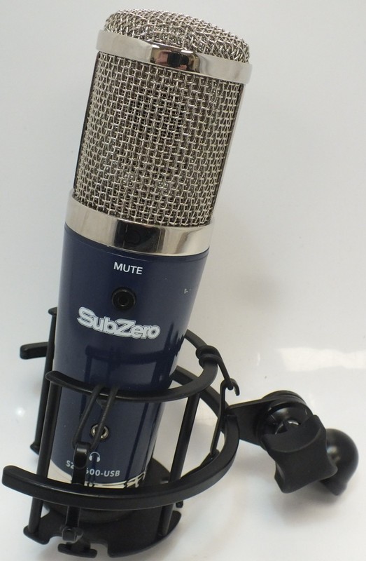 SubZero SZC-600 USB Condenser Microphone With Cradle - No USB Cable