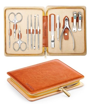 MR.GREEN Maniküre Set, Pediküre Set, 12 in 1 Full Function Nagelknipser Set, Prä