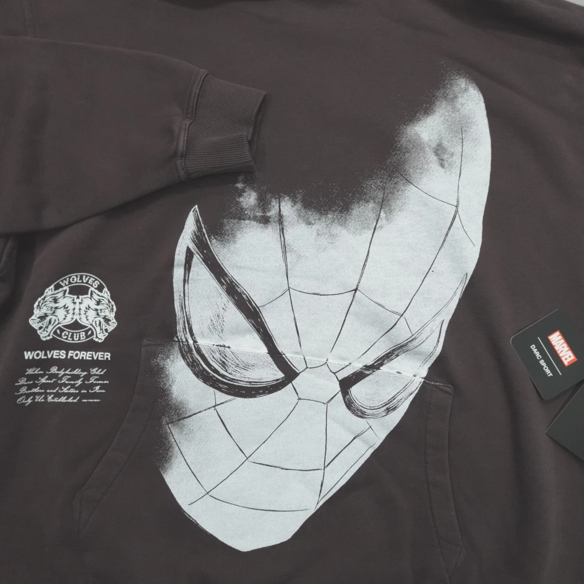 Sudadera con Capucha Pierce Darc Sport x Marvel Spider-Man "Spider-Senses" Para Hombre Talla M Nueva con Etiquetas