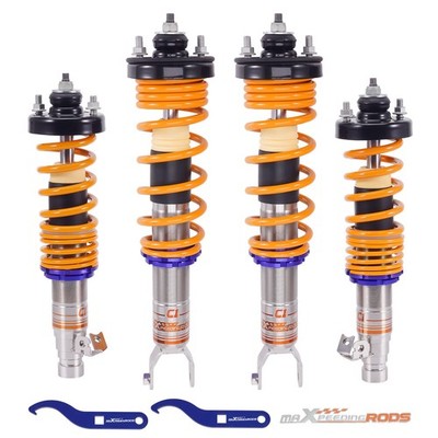MaXpeedingrods NEW Comfort 1 Coilovers Suspension Kit for Honda Civic 96-00 EK