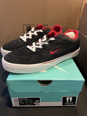Brand New Mens 10 Nike SB Malor Black/ Gym Red