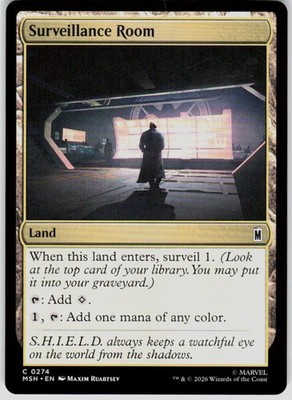 Surveillance Room 274 Marvel Super Heroes Magic the Gathering