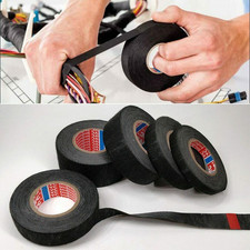 4Pcs Cloth Tape Wire Electrical Wiring Harness Car Auto SUV Truck 19mm 15m US/