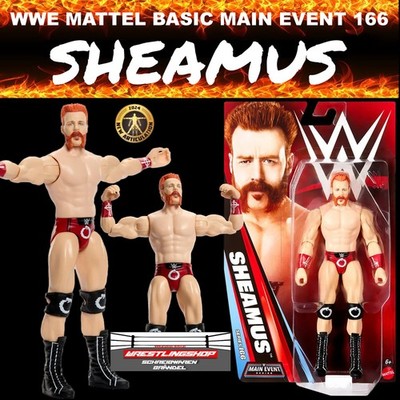 WWE MATTEL BASIC MAIN EVENT SERIE 166 SHEAMUS WRESTLING FIGUR ELITE CEL WARRIOR