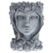 Head Face Planter Cute Human Head Face Resin Flowerpot Vase Succulent Cactus ...