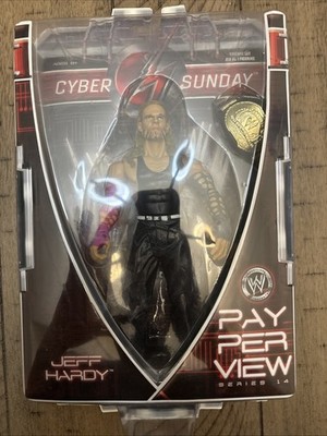 WWE Pay Per View Series 14 Cyber Sunday Jeff Hardy Action Figure