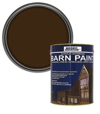 Bedec Barn Paint Acrylic Exterior, All-In-One Multi-Surface, All Sizes, Finishes