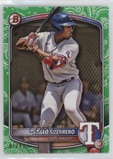 2025 Bowman Prospects Green Pattern 7/99 Pablo Guerrero #BP-144 14ns