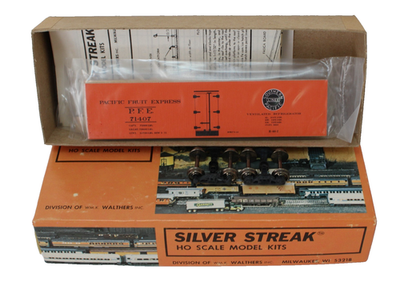 #ad Vtg Walthers Silver Streak 929 433 PFE SP Wood Reefer HO Craftsman kit NIB $14.99