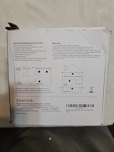 Siterlink Combo Smoke & Carbon Monoxide Alarm GS886-C 3 Pak - Picture 5 of 15