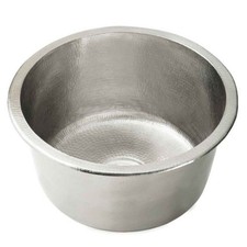 Native Trails Redondo Chico CPS560 15" Bar Sink - Brushed Nickel plated copper