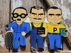VINTAGE PEP BOYS PORCELAIN SIGN OLD AUTOMOTIVE PARTS STORE CAR TRUCK SUPPLY