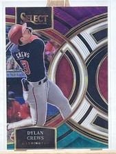 2024 Panini Select - Premier Level Dylan Crews #5 Tri-Color Prizm (RC)