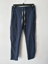 Figs Yola Skinny Scrub Pants Women Navy, Petite, Size XXS, Technical Collection