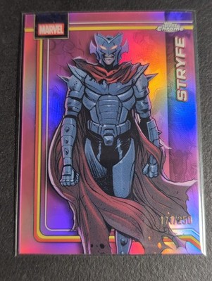 2026 Topps Chrome Marvel 171 Stryfe Pink Refractor /250