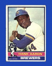 1976 Topps Set-Break #550 Hank Aaron LOW GRADE *GMCARDS*