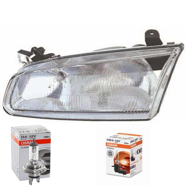 Halogen Scheinwerfer Links H4 FüR Toyota Camry Stufenheck Inklusive Lampen-image