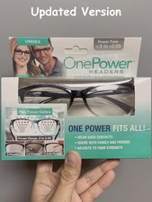 Adjustable Auto Focus Reading Glasses 0.5 to 2.5 Presbyopia Readers Unisex NEW