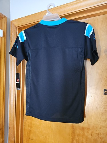 NFL Team Apparel Carolina Panthers Jersey Youth M Jersey  - Picture 6 of 8