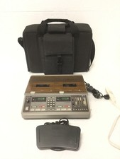 Sony BM-246 Confer-Corder 4-Track Cassette Recorder w/ Foot Pedal Case Key WORKS