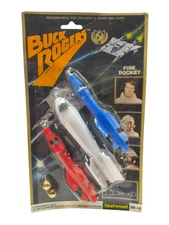 1978 Fleetwood Toys Buck Rogers Fire Rocket 300-44 Cap Bombs Collectible