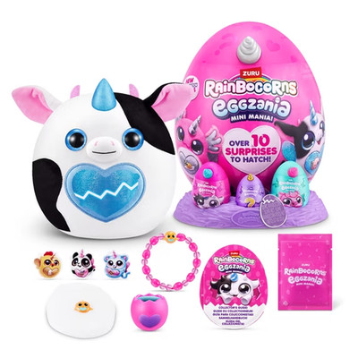 ZURU Rainbocorns Eggzania Mini Mania Surprise Plush Egg Toy NIB