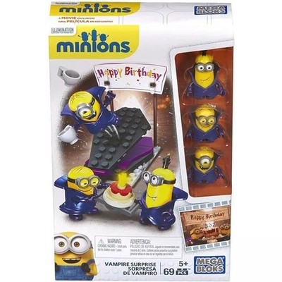 MEGA BLOKS MINIONS VAMPIR ÜBERRASCHUNG SPIELSET NEU SPIELZEUG