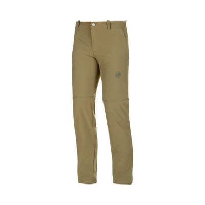 Mammut Herren Runbold Zip Off Hose Outdoorhose Wanderhose, Olivgrün, 44