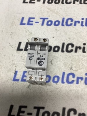 Allen bradley 1492-CB1 G060 Ser B W/ 1492-ACB H1 SER B 6A J-903