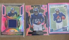 ABDUL CARTER rookie Football Card Lot Of 3 🔥 Investment