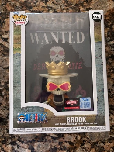 Funko Pop! One Piece Wanted Poster Brook #2220 Target Limited - SHIPS NOW