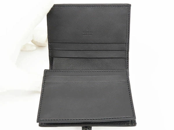 Gucci Jackie 1961 Python Bifold Wallet Black 11cm… - image 6