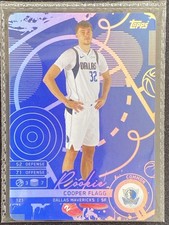 Cooper Flagg 2025 Topps Match Attax Rookie Common Blue RC #121 -4b