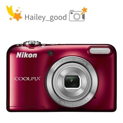 Nikon Coolpix L29 16.1MP 5x Optical Zoom CCD HD 720p Digital Camera Red 85% New