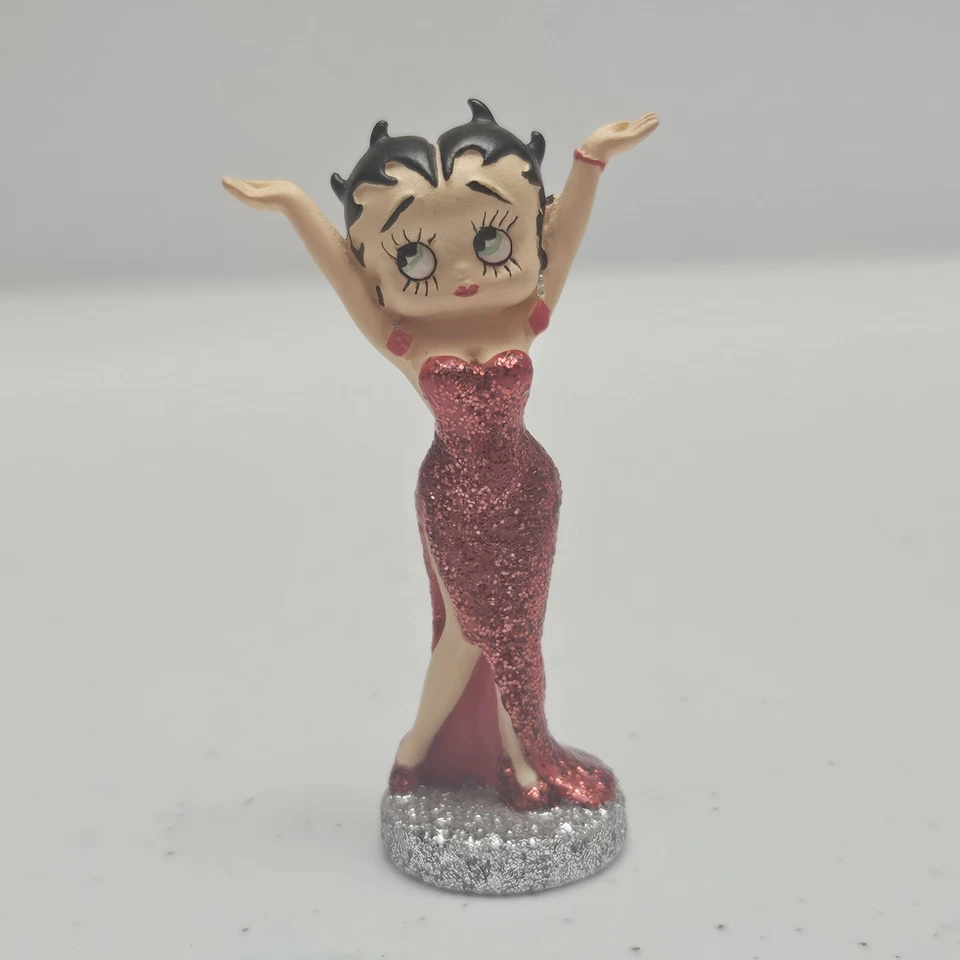 Betty Boop Figurines Lot of 4 – Westland Giftware 20058 Series – Retired – 3.5" - Image 4 of 4