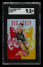 2012-13 Panini Crusade Insert Red: # 95 Bob Cousy /99 SGC 9.5 MINT+
