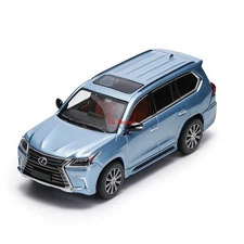 TG Masdi 1:64 Ice Blue LX570 Luxury ORV SUV Sports Model Diecast Metal Car New