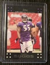 TERRELL SUGGS 2007 Topps #249.  RAVENS