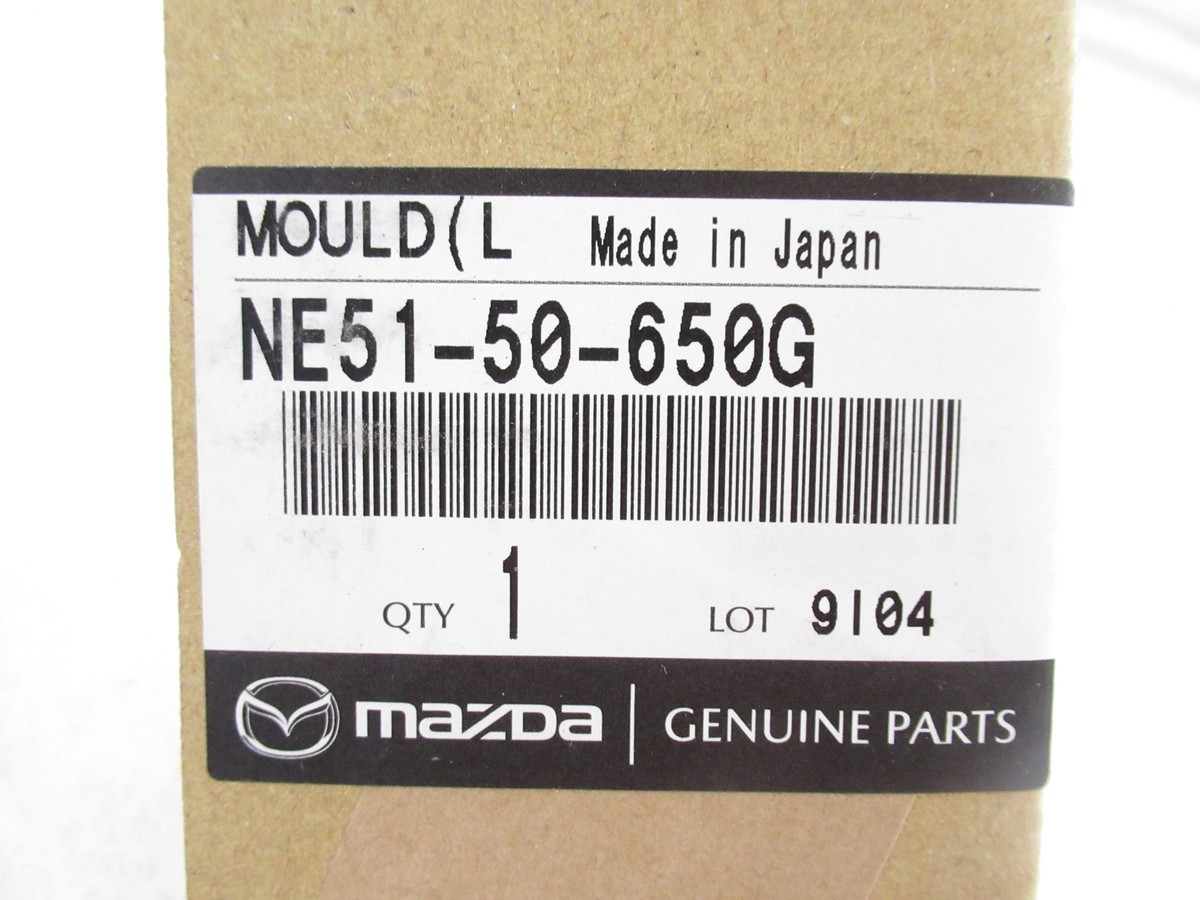 Genuine OEM Mazda NE51-50-650G Driver Front Belt Molding Sweep 06