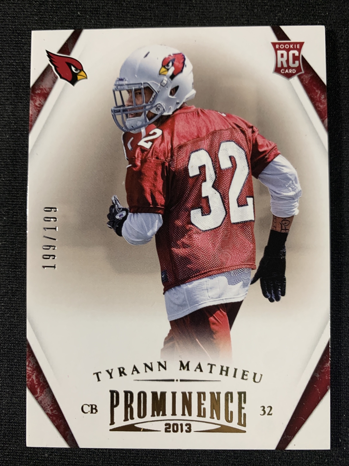 Tyrann Mathieu Panini Prominence #196 Base