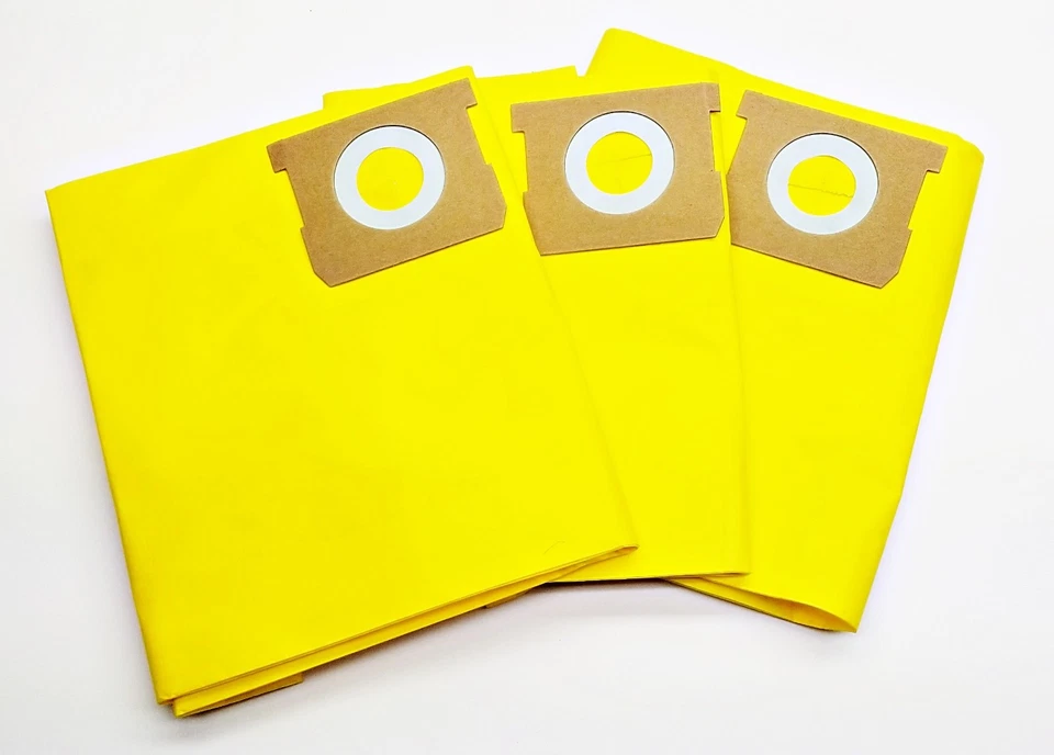 5 PACK 5-8 Gallon High Efficiency Replacement Dry Vacuum Bags - Type H Shop Vac - Image 2 of 4