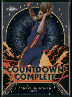 2024-25 Topps Chrome Basketball - Complete Countdown #CC-10 Cade 