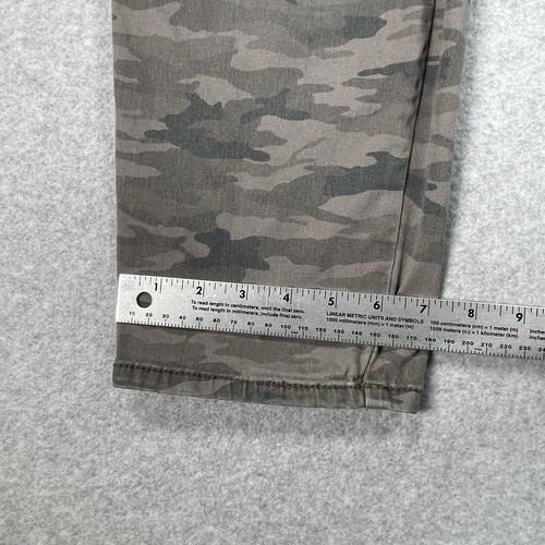 Anthropologie Pants Womens 27 Stretch Camo Mid Rise Mavis Utility Outdoor Chino - 第 8/14 張圖片