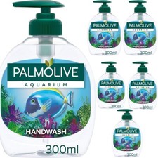 Palmolive Aquarium Liquid Handwash Pump Bottle 300 ml x 6 6.78 per litre
