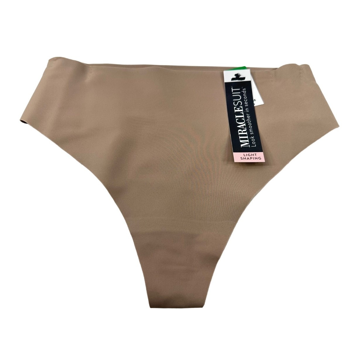 Miraclesuit Women's Size Large Light Shaping Thong Style 2538 New