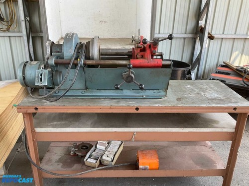 Toledo 999 Pipe Threader Threading Machine w/ Accessories - Picture 6 of 11