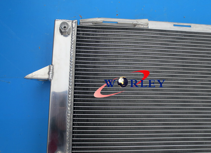 Aluminum Radiator for 93-97 Volvo 850 2.4 98-04 C70 2007 V70 AT Turbo 2 ...