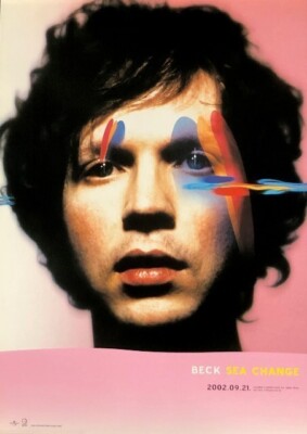 BECK / SEA CHANGE 2002 Japan Original Promo Poster B2 20x28in(515